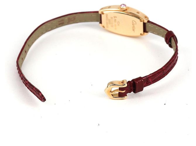 Cartier Mini Tonneau Lanière Au750 Quartz - Ansicht 7