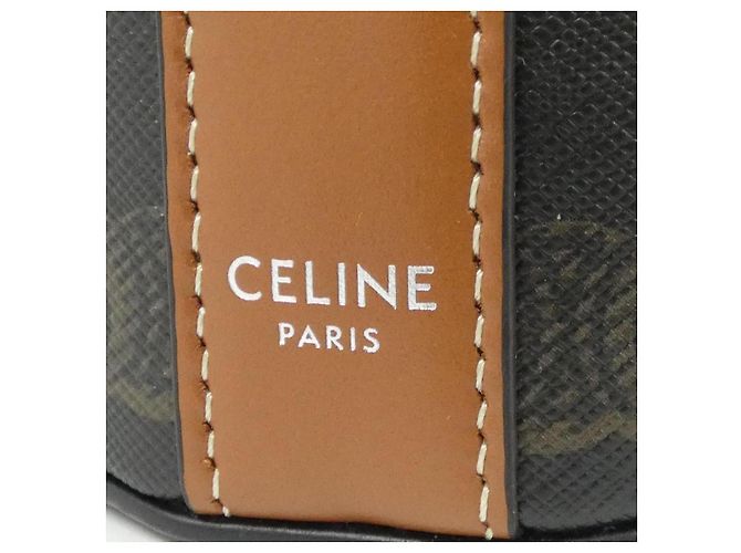 Céline Celine Triomphe Canvas Shoulder Bag - view 4