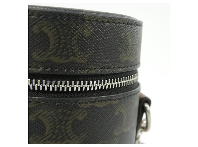 Céline Celine Triomphe Canvas Shoulder Bag - view 5