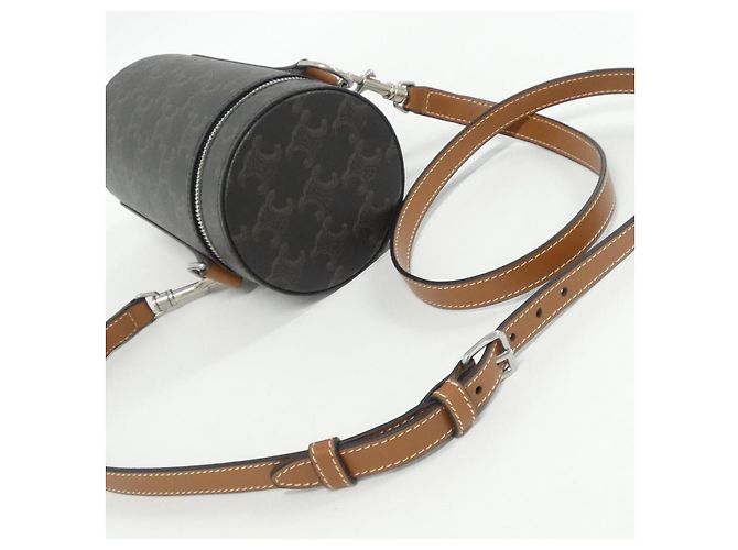 Céline Celine Triomphe Canvas Shoulder Bag - view 7