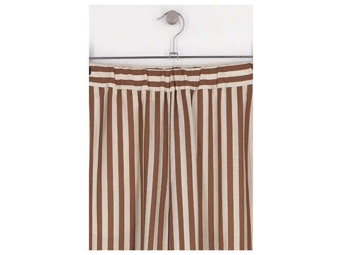 Autre Marque Pantalones anchos blancos con rayas DIEGA - vista 2