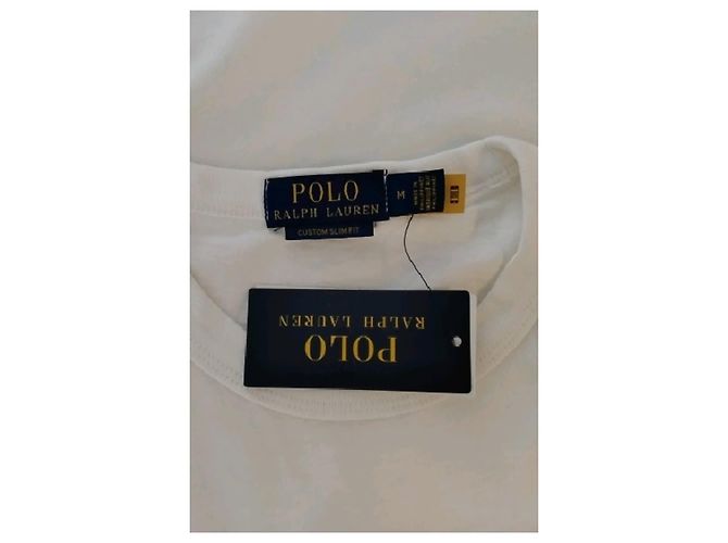 Camiseta Ralph Lauren de algodón blanco con estampado gráfico - vista 5