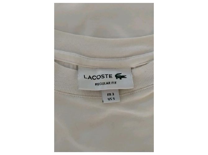 Top in cotone blu Lacoste - vista 5