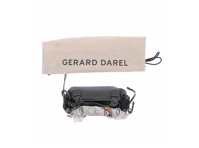 Gerard Darel Mini-sac en cuir noir - vue 8