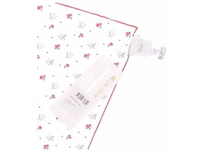 Dior Lenço creme flower & birds - vista 3