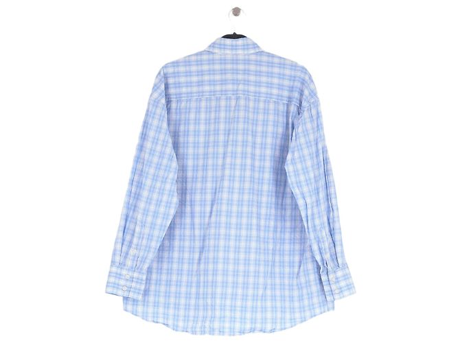 Guess Camisa de algodão azul - vista 2