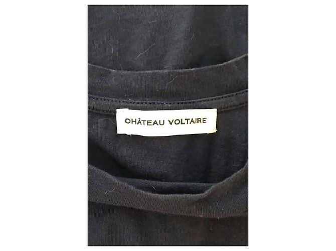 Autre Marque Top de algodón azul marino CHATEAU VOLTAIRE - vista 7
