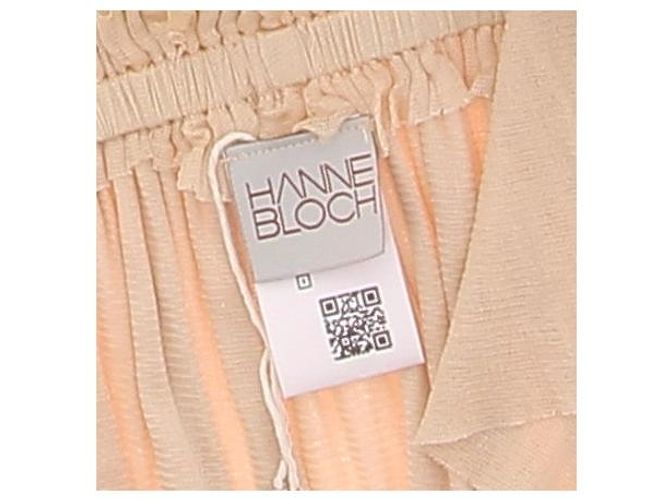 Autre Marque HANNE BLOOCH Rüschen Top aus Seide Creme - Ansicht 5