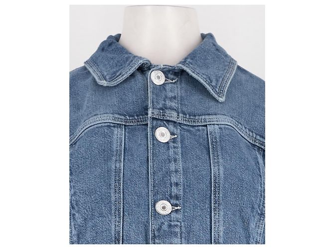 Chaqueta vaquera Guess de algodón azul - vista 5