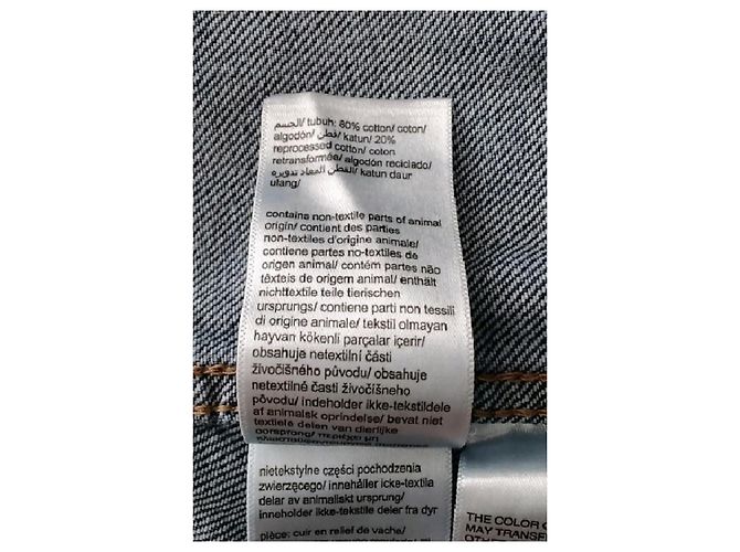 Giacca di jeans blu Calvin Klein in cotone - vista 6