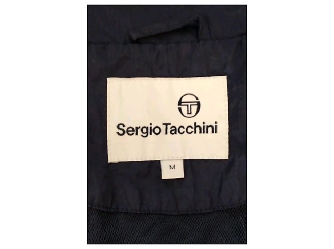 Autre Marque Casaco com fecho éclair Sergio Tacchini azul marinho M - vista 5