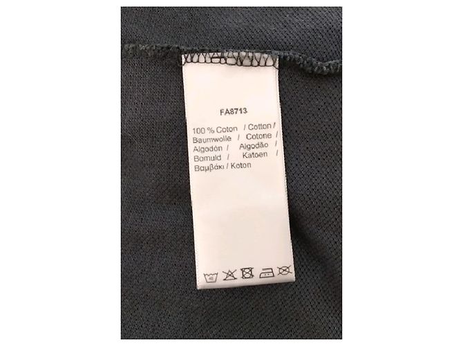 Polo Lacoste de algodão cinza de manga comprida - vista 6