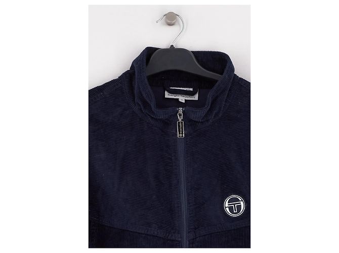 Autre Marque Baumwolljacke in Marineblau - Ansicht 2