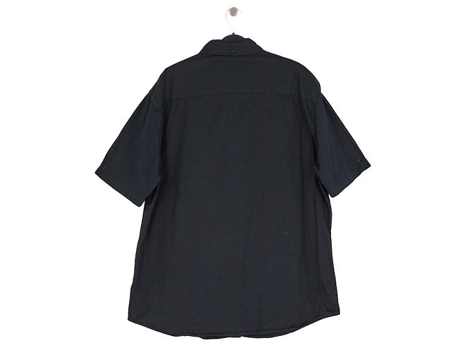 Autre Marque Camicia in cotone nera - vista 2