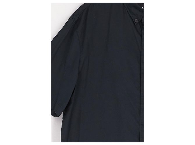 Autre Marque Camicia in cotone nera - vista 4