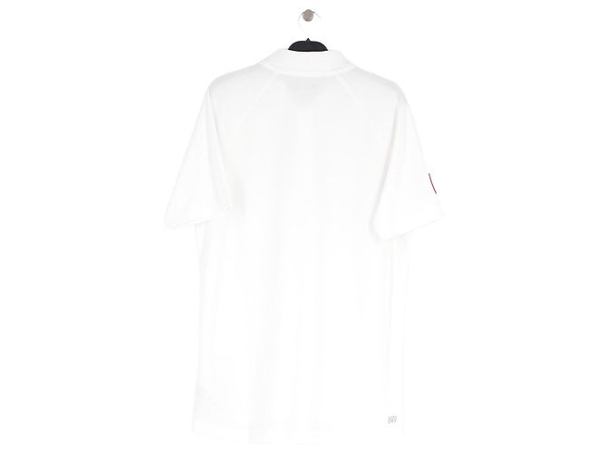 Polo Lacoste branco regular fit - vista 2