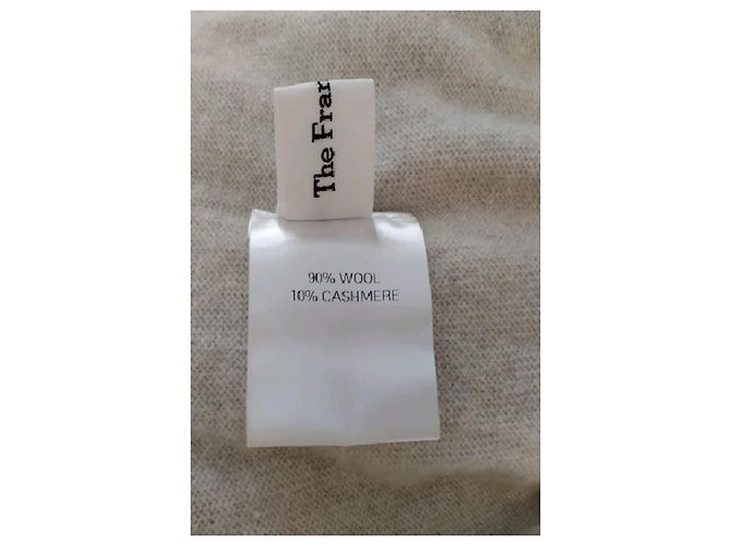 Autre Marque THE FRANKIE SHOP Beige Wool Turtleneck Sweater - view 6