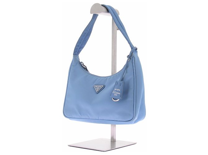 Bolso Prada Reissue de piel azul - vista 2