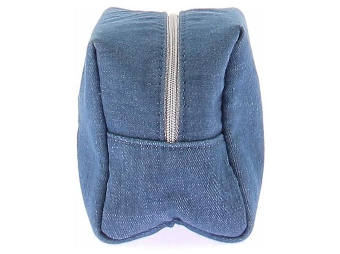Dior Denim Effect Pouch Blue - view 4