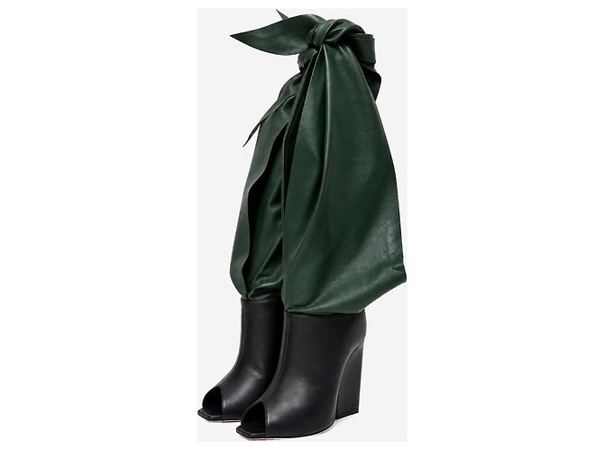 Dior Brooklyn Stiefeletten in Schwarz und Grün - size EU 38 - Ansicht 2