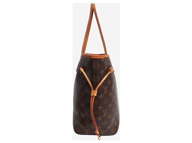 Louis Vuitton Bolso tote Neverfull MM Monogram marrón 2008 - vista 3