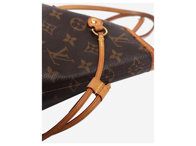 Louis Vuitton Bolso tote Neverfull MM Monogram marrón 2008 - vista 6