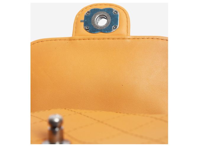 Chanel Orange 2014 Mini Flap Bag, diamantgesteppt - Ansicht 6