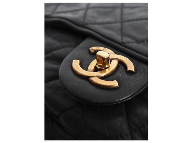 Chanel Borsa a tracolla Pearl Shiba 2012 in vitello nero - vista 3