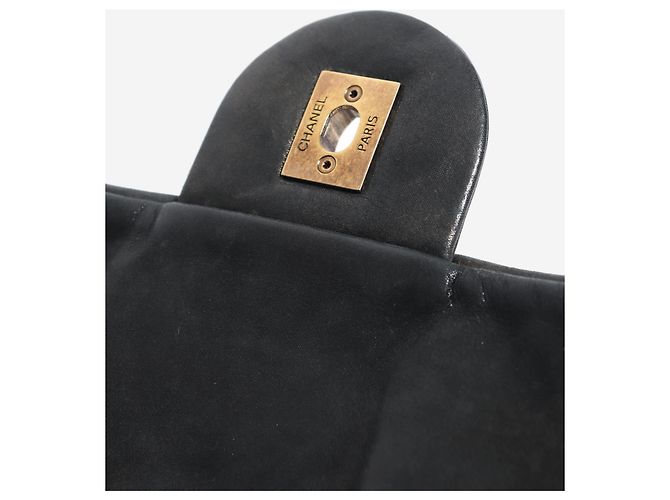 Chanel Borsa a tracolla Pearl Shiba 2012 in vitello nero - vista 4