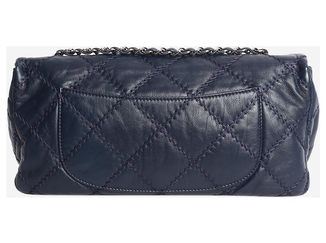 Chanel Borsa a patta Navy 2011 Wild Stitch - vista 2