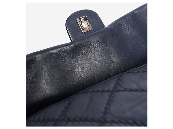 Chanel Borsa a patta Navy 2011 Wild Stitch - vista 7