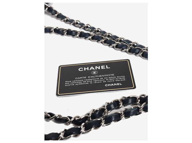 Chanel Borsa a patta Navy 2011 Wild Stitch - vista 9