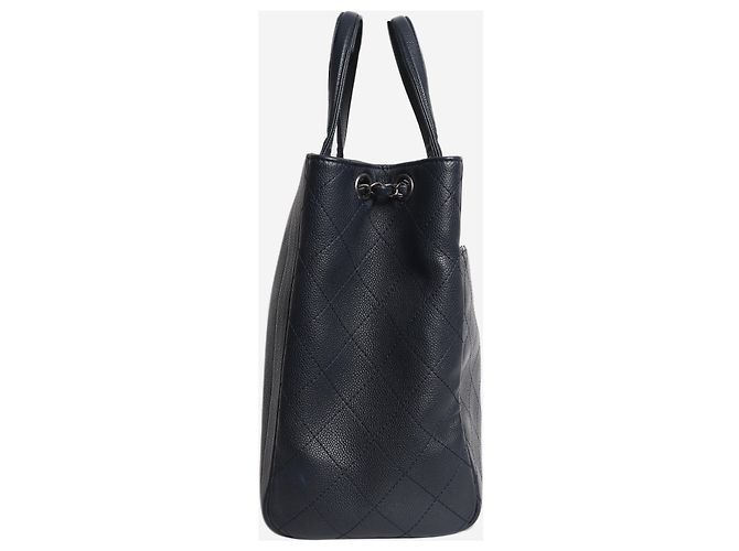 Chanel Navy 2014 caviar Executive tote - view 2
