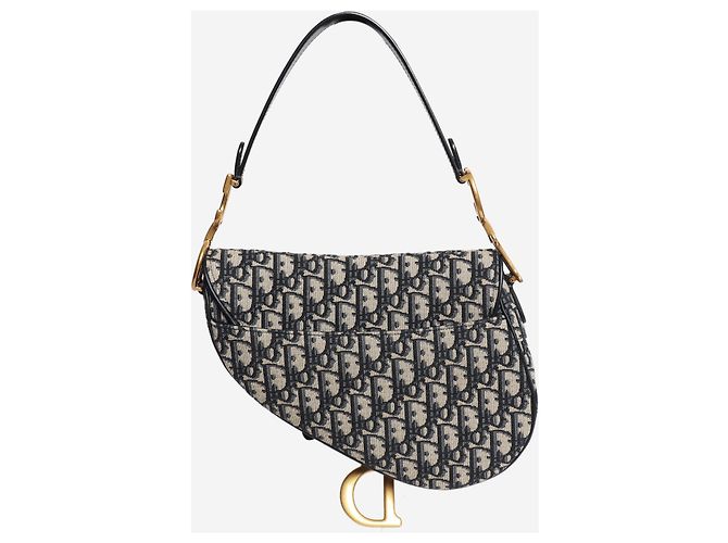 Dior Borsa Saddle 2022 Navy - vista 3