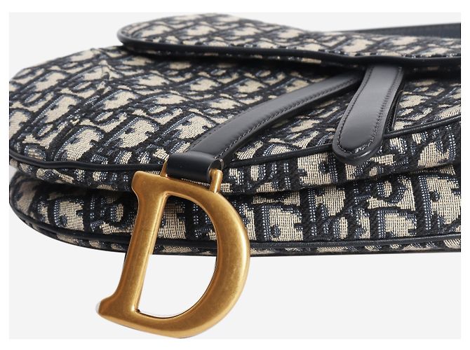 Dior Borsa Saddle 2022 Navy - vista 4