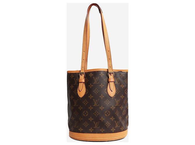 Louis Vuitton Brown 2000 Monogram Bucket PM Tasche - Ansicht 4