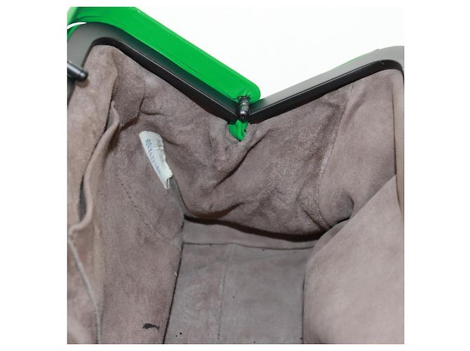 BOTTEGA VENETA INTRECCIATO Hand Bag Leather Green - vista 22