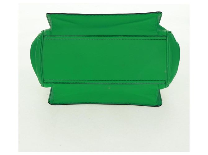 BOTTEGA VENETA INTRECCIATO Hand Bag Leather Green - vista 6