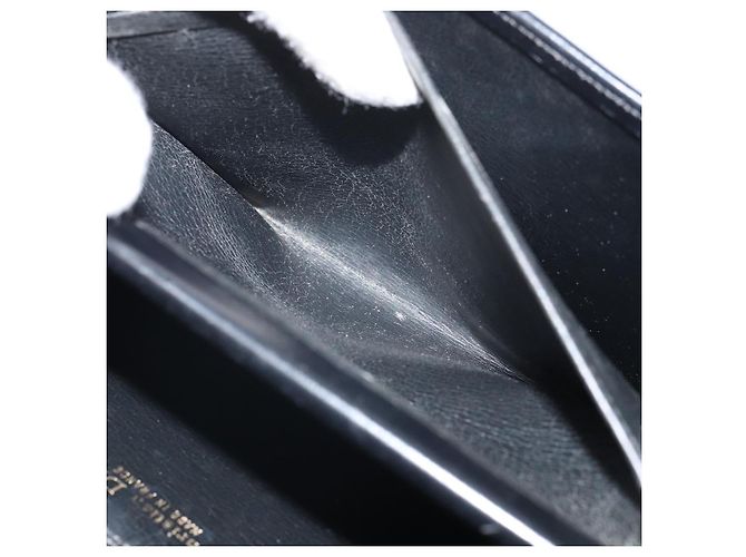 Christian Dior Shoulder Bag Leather Black Gold - vista 22