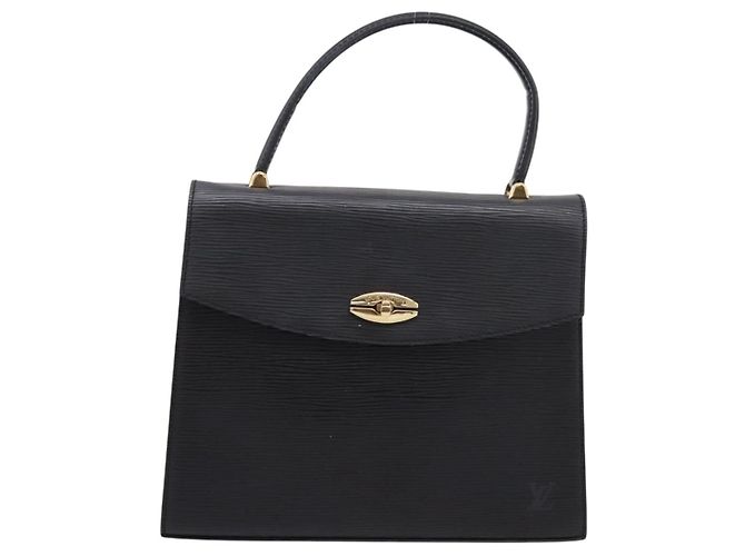 LOUIS VUITTON Epi Malesherbes Hand Bag Black M52372 LV - vista 13