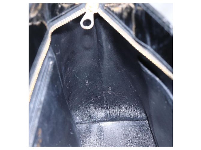 CHANEL Standard Tote Bag Patent leather Black CC - vista 22
