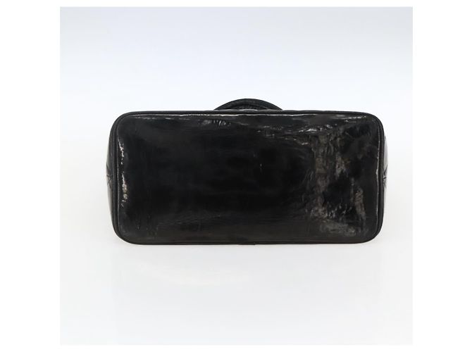 CHANEL Standard Tote Bag Patent leather Black CC - vista 5