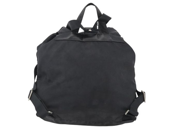 PRADA Mochila Nylon Silver Black - vista 2