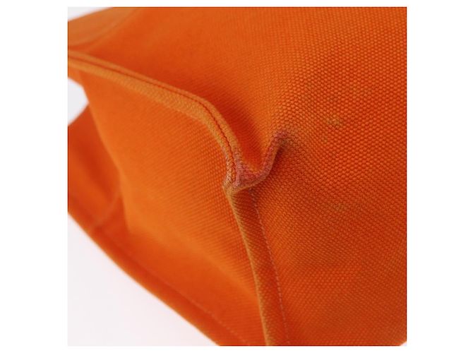 Hermès HERMES Etriviere Elan Schultertasche Canvas Orange Silver - Ansicht 15