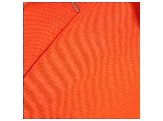 Hermès HERMES Etriviere Elan Schultertasche Canvas Orange Silver - Ansicht 17