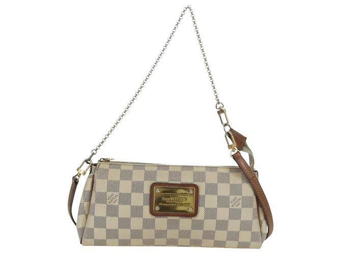 LOUIS VUITTON Damier Azur Eva Shoulder Bag 2way N55214 LV - vista 13