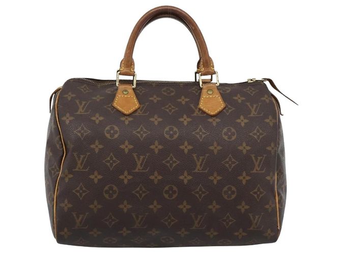 LOUIS VUITTON Monogram Speedy 30 Bolsa de mão M41526 LV - vista 13