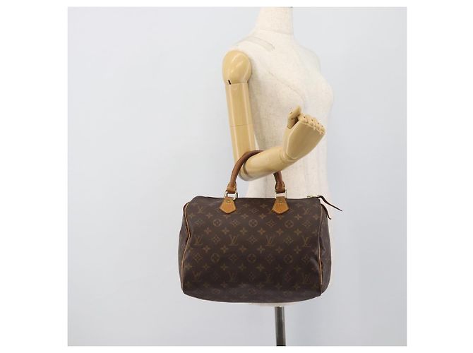LOUIS VUITTON Monogram Speedy 30 Bolsa de mão M41526 LV - vista 23