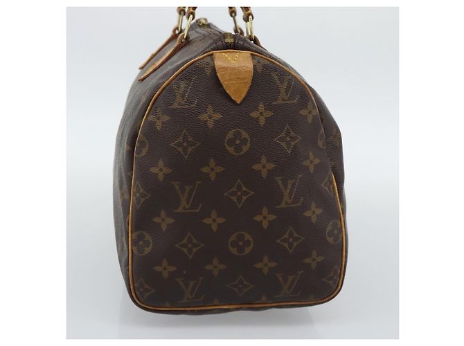 LOUIS VUITTON Monogram Speedy 30 Bolsa de mão M41526 LV - vista 3