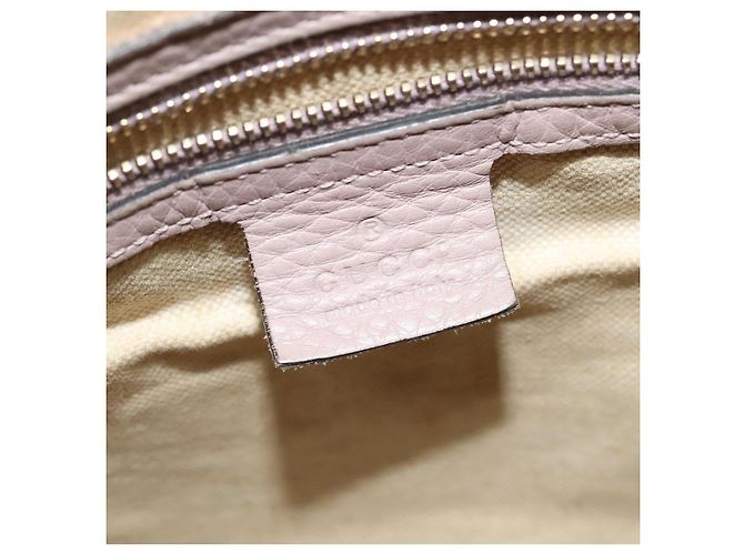 GUCCI GG Canvas Sherry Line Hand Bag 2way Beige Gold 247205 - vista 20